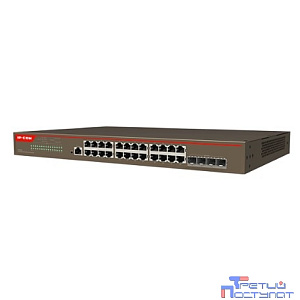IP-COM G5328X Коммутатор управляемый в стойку, 24*1Gbit RJ45, 4*SFP 10Gbit,  console port