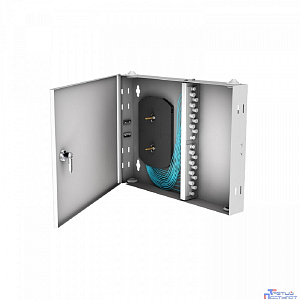 NTSS Кросс настенный NTSS PREMIUM предсобранный, 12 портов FC/UPC, 50/125 мкм ОМ3, (сплайс, пигтейлы, кдзс, планки, адаптеры) NTSS-WFOB-PM-12-FC/U-503-SP1.5G2A