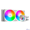 Система водяного охлаждения ID-Cooling FX240 Inf ARGB WHITE Soc-AM5/AM4/1200/1700/1851 белый 4-pin 27.2dB Al+Cu 300W Ret