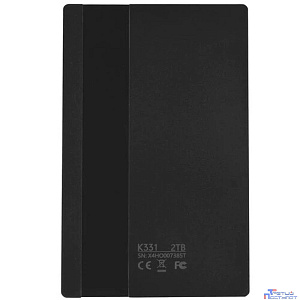 Netac Portable HDD 2TB USB 3.0  NT05K331N-002T-30BK K331 2.5" черный