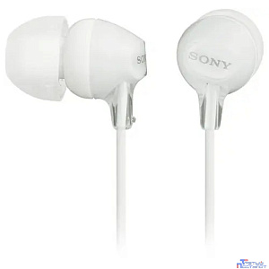 Sony MDR-EX15AP W Вкладыши-гарнитура закр.типа, белый