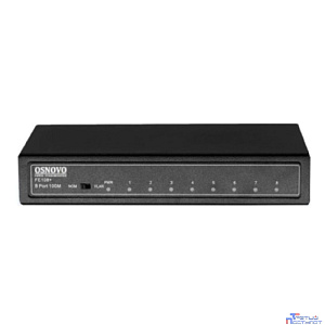 SW-10800 Неуправляемый коммутатор Fast Ethernet на 8 RJ45 портов.
