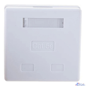 Gembird NA214 RJ-45 Розетка  кат.5e внешняя 2 порта, 110&Krone