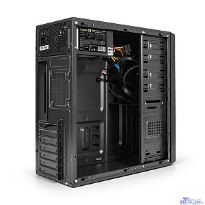 Exegate EX287141RUS Корпус Miditower ExeGate XP-402U2-350W-12 (ATX, БП XP350 с вент. 12см, 1*USB+2*USB3.0, аудио, черный)