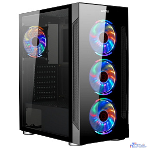 Ginzzu CL280 FAN 12CM RGB*4 USB3.0 Window