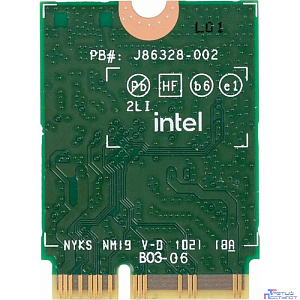 Intel® AX201.NGWG.NVW Wi-Fi 6 AX201, 2230, 2x2 AX+BT, No vPro®,999TD0 985855