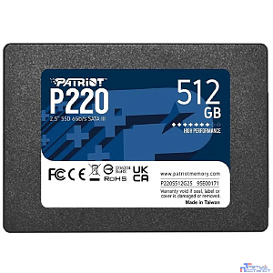 Patriot SSD 512Gb P220 P220S512G25 {SATA 3.0}
