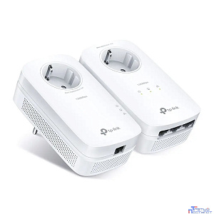 TP-Link TL-PA8033P KIT AV1300 Комплект гигабитных Powerline-адаптеров со встроенной розеткой
