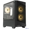 Case HSPD M330, Mesh Mini-tower, Black, TG, 0.6 SPCC, 3x120mm ARGB (M11-120) mATX, mITX 175/330/160mm 2x2.5", 2x3.5", 4xPCI 1xUSB-A 3.0, 2xUSB-A1.0 365x216x405mm