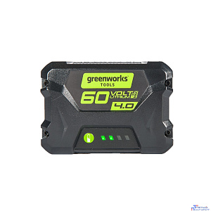 Greenworks Аккумулятор G60B4, {60V, 4 А.ч} [2918407]