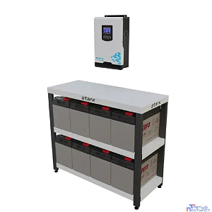 STARK SC 5500 INV MAX ИБП 5500 ВА/5500 Вт {Инвертор, Настенный, 90-280В, клеммный блок, Smart-slot, WIFI, БЕЗ АКБ - внешние батареи 4 шт от 9Ач до 2000 Ач}