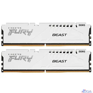 Память DDR5 2x32GB 6000MHz Kingston KF560C36BWEK2-64 Fury Beast RTL Gaming PC5-48000 CL36 DIMM 288-pin 1.35В dual rank с радиатором Ret