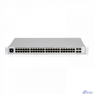 UBIQUITI USW-Pro-48 Коммутатор в стойку, 48х 1G RJ45, 4х 10G SFP+
