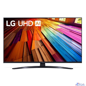 LG 43" 43UT81006LA.ARUG черный {Ultra HD 60Hz DVB-T DVB-T2 DVB-C DVB-S2 USB WiFi Smart TV}