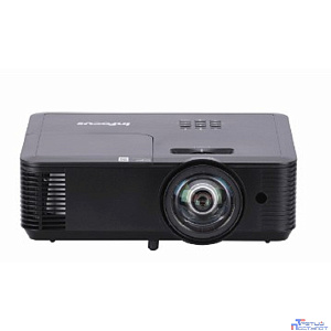 INFOCUS IN116BBST {DLP, 3600 lm, WXGA, 30 000:1, (0.52:1) - короткофокусный, 2xHDMI 1.4, VGA in, VGA out, S-video, USB-A (power), 3.5mm audio in, 3.5mm audio out, RS232, лампа до 15000 ч., 1x10W, 2.9}