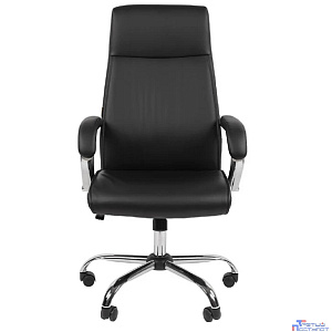 Офисное кресло Chairman CH425 экокожа, черный (7145977)