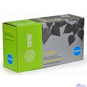 CE402A_CACTUS Картридж CACTUS (CS-CE402AV)  для HP CLJ Color M551 series,желтый, 6000 стр