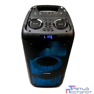 Dialog Oscar AO-200 - акустическая колонка 1.0, 45WRMS, Караоке с беспр. микр., BT+FM+USB+SD+LED