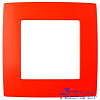 Эра Б0019388 12-5001-23 Рамка на 1 пост, Эра12, красный
