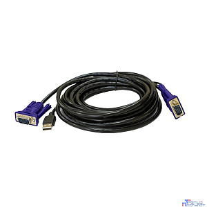 ORIGO OKVMCU5/A1A KVM-кабель с разъемами VGA и USB, 5 м