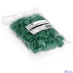 Exegate EX292852RUS Колпачок ExeGate BC45-100-GN изолирующий для коннектора RJ-45, зеленый (100шт)