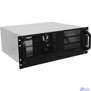 Procase RM438-B-0 Корпус 4U server case,3x5.25+8HDD,черный,без блока питания,глубина 380мм, MB ATX 12"x9.6"