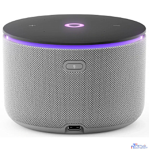 Яндекс Станция Мини 3 Про с Алисой Zigbee серый [YNDX00059GRY]