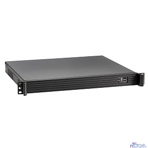 Exegate EX279778RUS Серверный корпус Exegate Pro 1U390-01 <RM 19",  высота 1U, глубина 390, БП 300DS, USB>