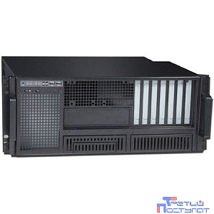Procase FM420-B-0 черный {4U глубина 355мм, внешн 2x5.25, внутр 6xHDD, MB 12"x9.6", без Б/П PS2}