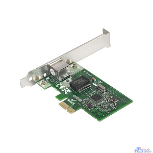 Exegate EX283723RUS Сетевой адаптер EXE-i210AT PCI Express 2.0 10/100/1000Mbps 1xRJ-45 (Copper) Intel WGI210AT