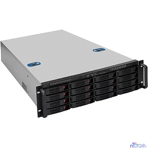 Exegate EX296241RUS Серверная платформа ExeGate Pro 3U660-HS16 <RM 19", высота 3U, глубина 660, Redundant БП Chicony 2x550W, 16xHotSwap, USB>