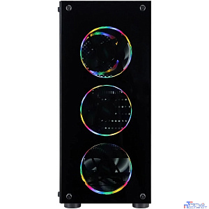 1STPLAYER FIRE DANCING V3-B / ATX / 4x120mm FRGB fans / V3-B-BK-4FS1