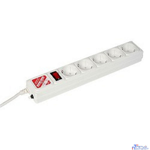 PowerCube Сетевой фильтр 5.0м 5 розеток (SPG-B-15-WHITE), белый