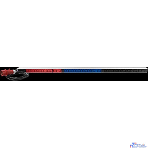 REM Верт блок розеток Rem-3x16, 3 фазы 16A, инд, 36 C13, 6 C19, 1420 мм, вх IEC 309, шнур 3 м
