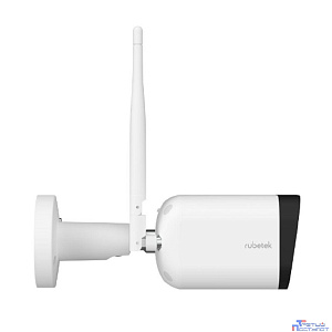 RUBETEK RV-3426/Wh Видеокамера стационарная обзор100° Full HD (цв. белый), 2 Мп, 1/2.9'' CMOS, объектив 3.0 мм, ONVIF/WebRTC/RTSP, слот microSD, Wi-Fi 2.4 ГГц, IP65, металл