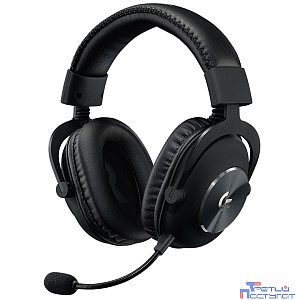 Logitech Headset G PRO X Gaming - BLACK - USB [981-000818]