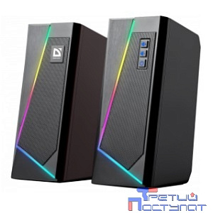 Defender Акустическая 2.0 система Solar 3 10Вт, BT/Light питание от USB [65103]