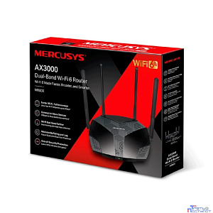 Mercusys MR80X Двухдиапазонный гигабитный роутер Wi-Fi AX3000