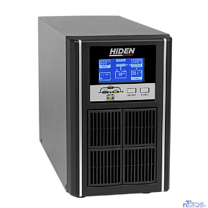 ИБП HIDEN EXPERT UDC9201S, встроенные АКБ в корпусе (3х7А/ч), 1 kVA/0,9 {С двойным преобразованием напольного исполнения 1000 ВА / 900 Вт, 2 розетки Schuko}