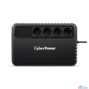 ИБП CyberPower BU1000E {Line-Interactive, 1000VA/600W (4 EURO), 12В/5 Ач х 2}