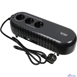 PowerCom WOW-500U ИБП {OffLine, 500VA / 250W, Tower, 3xEURO, USB} (37370)