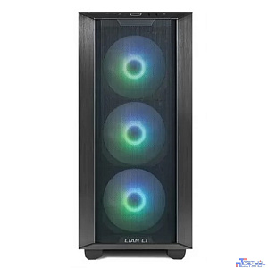 Корпус Lian-Li Lancool III RGB черный без БП ATX 10x120mm 3x140mm 2xUSB3.0 audio bott PSU