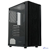 Case HSPD M530, Mesh Mid Tower, Black, TG, 0.4 SPCC, no fans ATX, mATX, mITX 155/290/200mm 2x2.5", 2x3.5", 7xPCI 1xUSB-A 3.0, 2xUSB-A 1.0 335x193x445mm