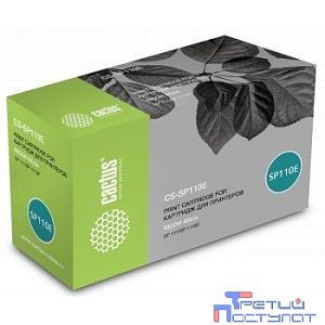 Тонер Картридж Cactus CS-SP110E черный (2000стр.) для Ricoh Aficio SP 111/SP 111SF