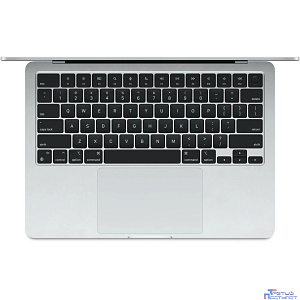 Apple MacBook Air 13-inch 2025 [MW0W3] (КЛАВ.РУС.ГРАВ.) Silver 13.6" Liquid Retina {(2560x1600) M4 10C CPU 8C GPU/16GB/256GB SSD/рекоменд.переходник 11007065} (A3240)