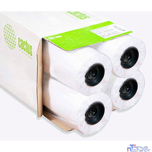 Бумага Cactus CS-LFP90-610457-4 24"(A1) 610мм-45.7м/90г/м2 CIE171% универсальная втулка:50.8мм (2") (упак.:4рул)
