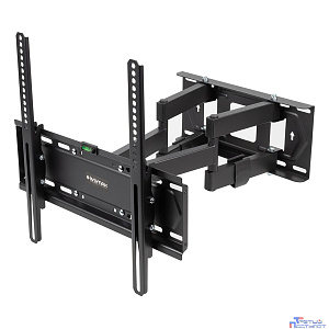 Kromax PIXIS-L-2 черный 22"-65" макс.50кг настенный поворот и наклон