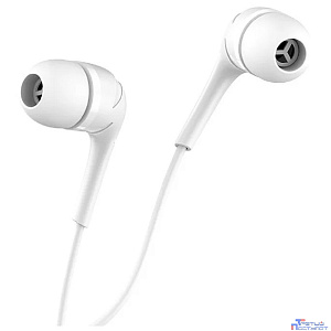 HOCO M40/ Наушники + микрофон/ Многофункциональная кнопка/ 1.2м/ 3.5 mm jack/ White