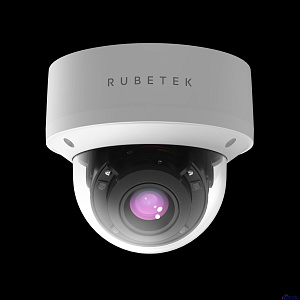 RUBETEK RVX-4134d Купольная Dome, 4МП 1/3", мотор. объектив 2.7-13.5 мм с АРД, DWDR, микрофон, IP67, POE 802.3af, металл