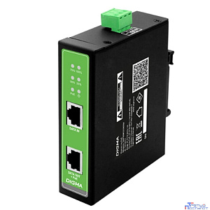 Digma DNP90W48GDXM Инжектор PoE  10/100/1000BASE-T 90Вт 37-57В(DC)